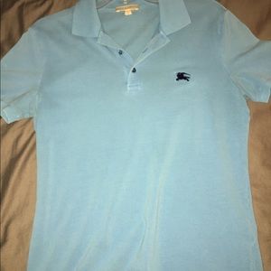 Blue Burberry polo!